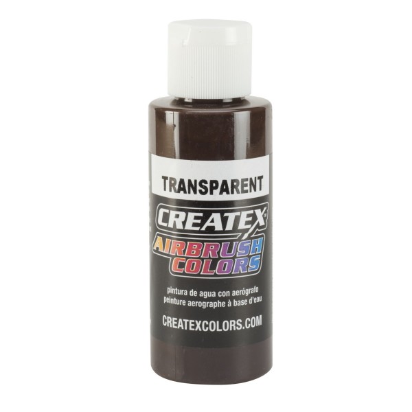 Createx 5128 - Airbrush Colors - Airbrush Farbe - TRANSPARENT DARK BROWN - 60ml