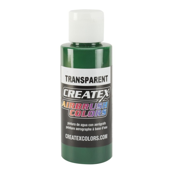 Createx 5109 - Airbrush Colors - Airbrush Paint - TRANSPARENT BRITE GREEN - 60ml