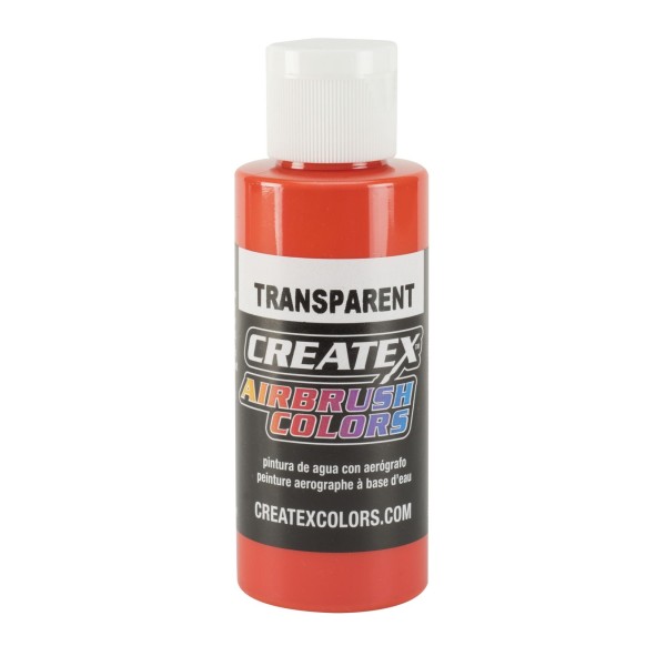 Createx 5118 - Airbrush Colors - Airbrush Paint - TRANSPARENT SUNSET RED - 60ml