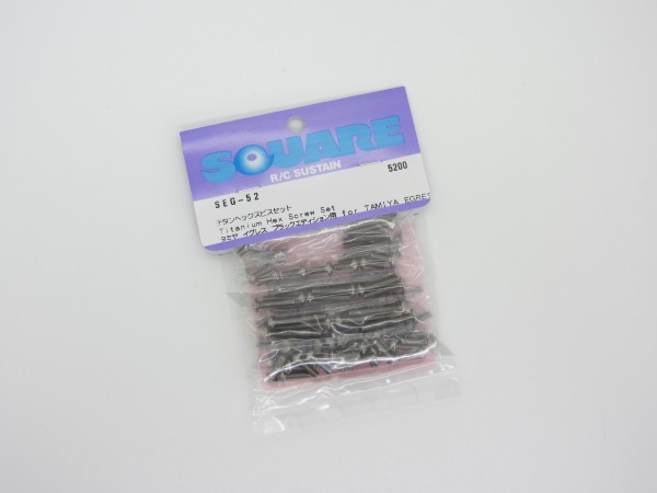 Square SEG-52 - Titanium Screw Set for Tamiya Egress (87 Screws)