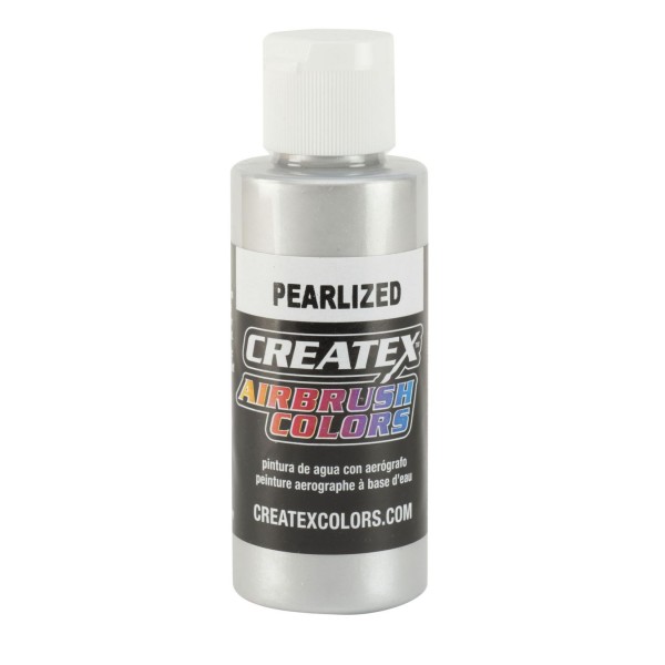 Createx 5308 - Airbrush Colors - Airbrush Paint - PEARLIZED SILVER - 60ml