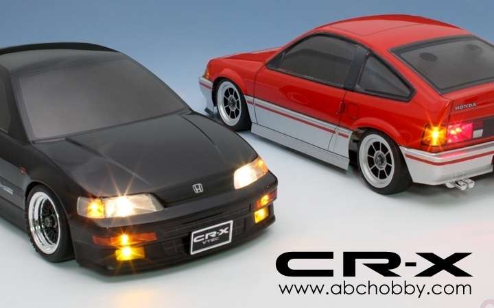 ABC 67316 - Honda CRX - Mugen CR-X Cybersports - 1:10 Mini - Body
