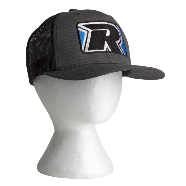 Reedy 97079 - Trucker Hat, Curved Bill charcoal/black
