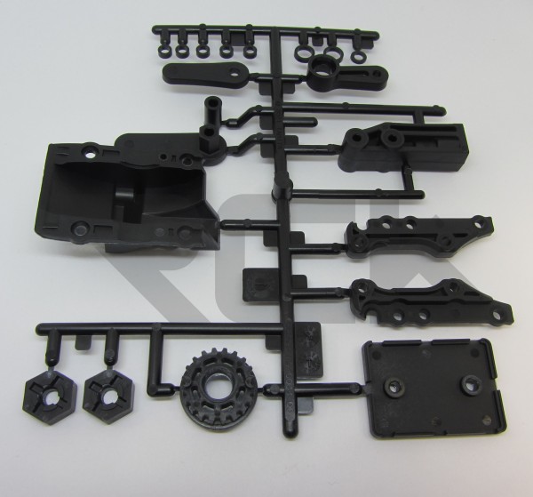 Tamiya 0015144 - TA-08 - A-Parts - Lenkhebel und Riemenrad