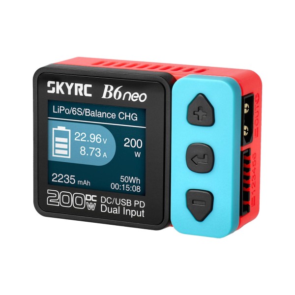 SkyRC 100198-01 - B6 Neo Smart Charger 1-6S 10A 200W