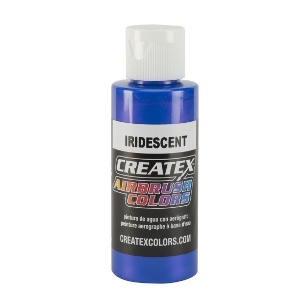 Createx 5505 - Airbrush Colors - Airbrush Paint - IRIDESCENT ELECTRIC BLUE - 60ml