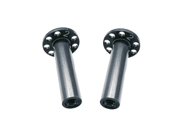 Awesomatix ST1208-C2AL - A12 - Alu Steering Block Post - 2deg Caster (2 pcs)