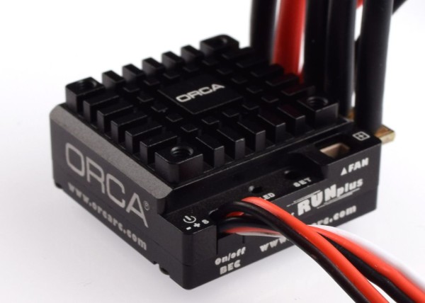ORCA ES23RUNPLUS - Brushless/Brushed ESC with programming card