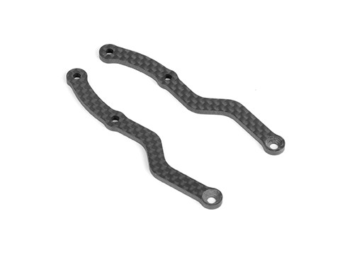 XRAY 376324 - X1 2021 - Seitliche Carbon Streben 2.5mm (Rechts + Links)