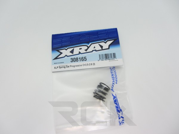 XRAY 308165 - X4 2023 - XLP Federn - C=2.5-2.8 (2 Stück)