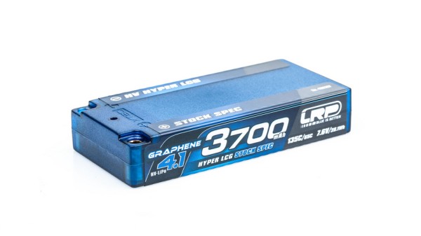 LRP 432287 - HV Hyper LCG Stock Spec Shorty Graphene 4.1 - 3700mAh - 7.6V LiPo - 135C/65C - 155g