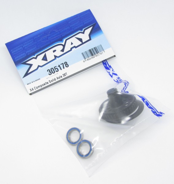 XRAY 305178 - X4 - Composite Solid Axle - Spool - 38T
