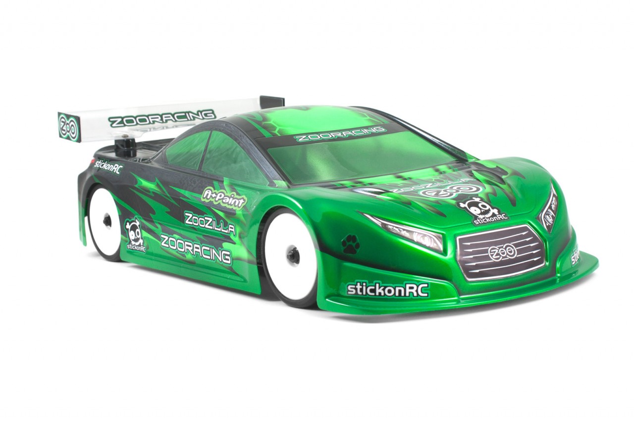 ARCHIV: ZooRacing ZR-0001-05 - ZooZilla - 1:10 Tourenwagen Karosserie - 0.5mm LIGHTWEIGHT