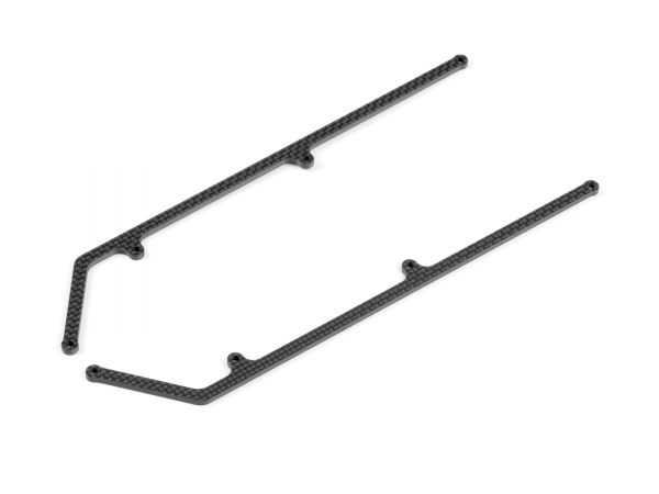 XRAY 376322 - X10 2022 - Graphite Side Brace 2.5mm (2pcs)