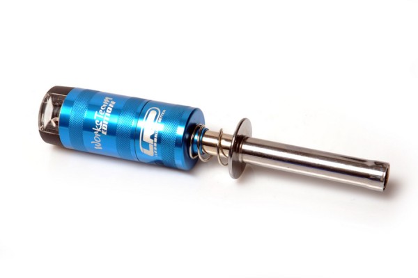 LRP 37316 - LRP Alum. Glow Plug Igniter with Glow Check - BLUE