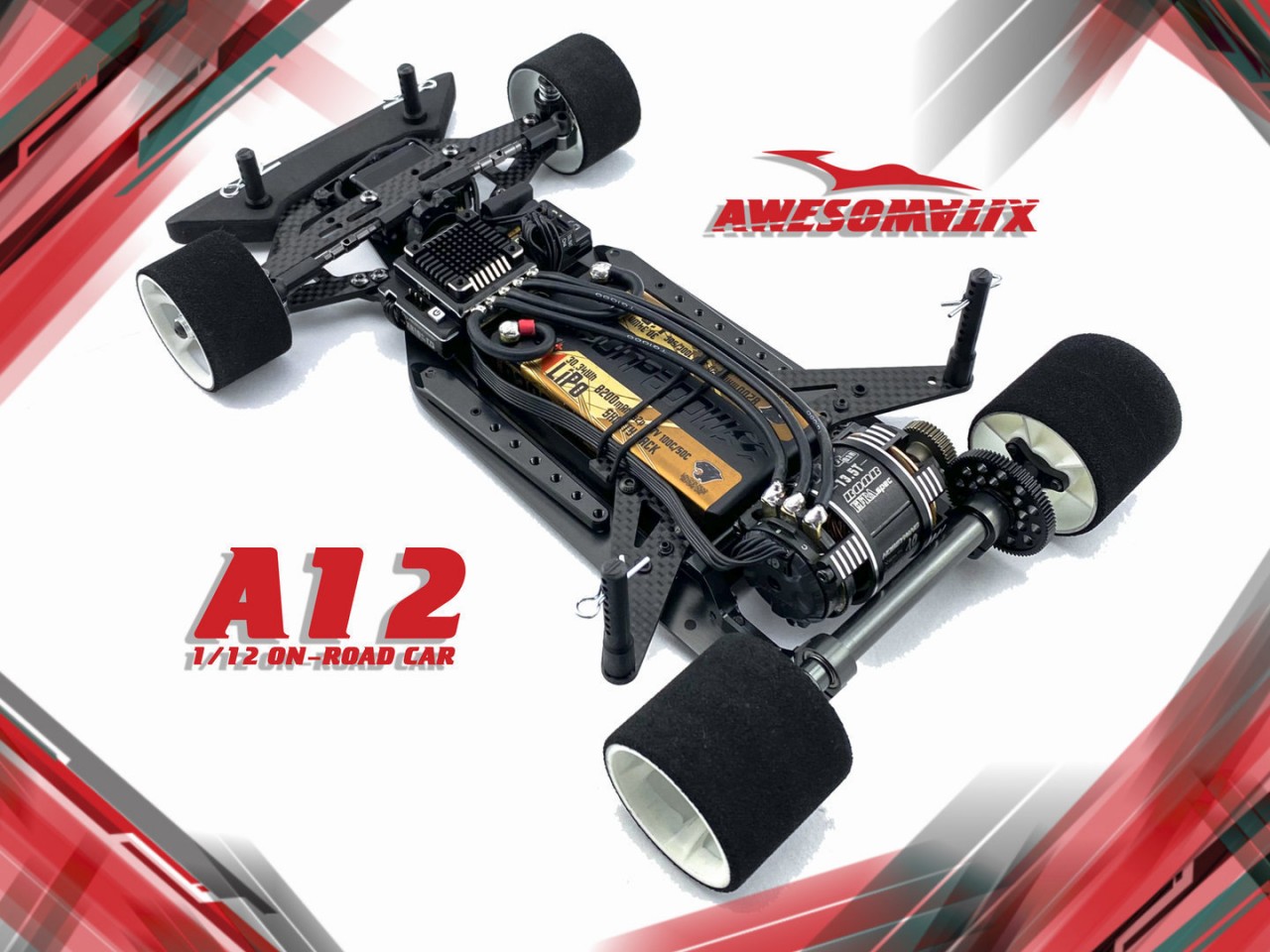 Awesomatix A12 - Car Kit - 1/12 - 2WD PanCar