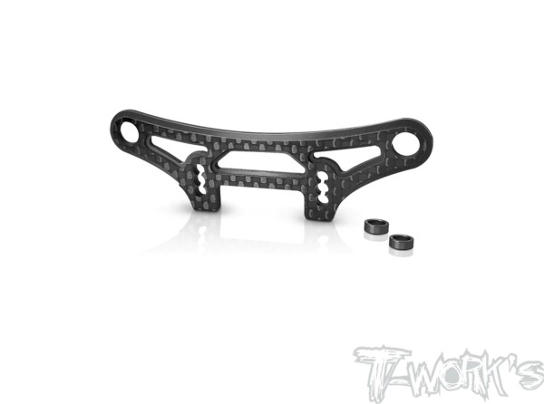 T-Work's TE-203-X4 - Tuning Carbon Rammerplatte - für XRAY X4