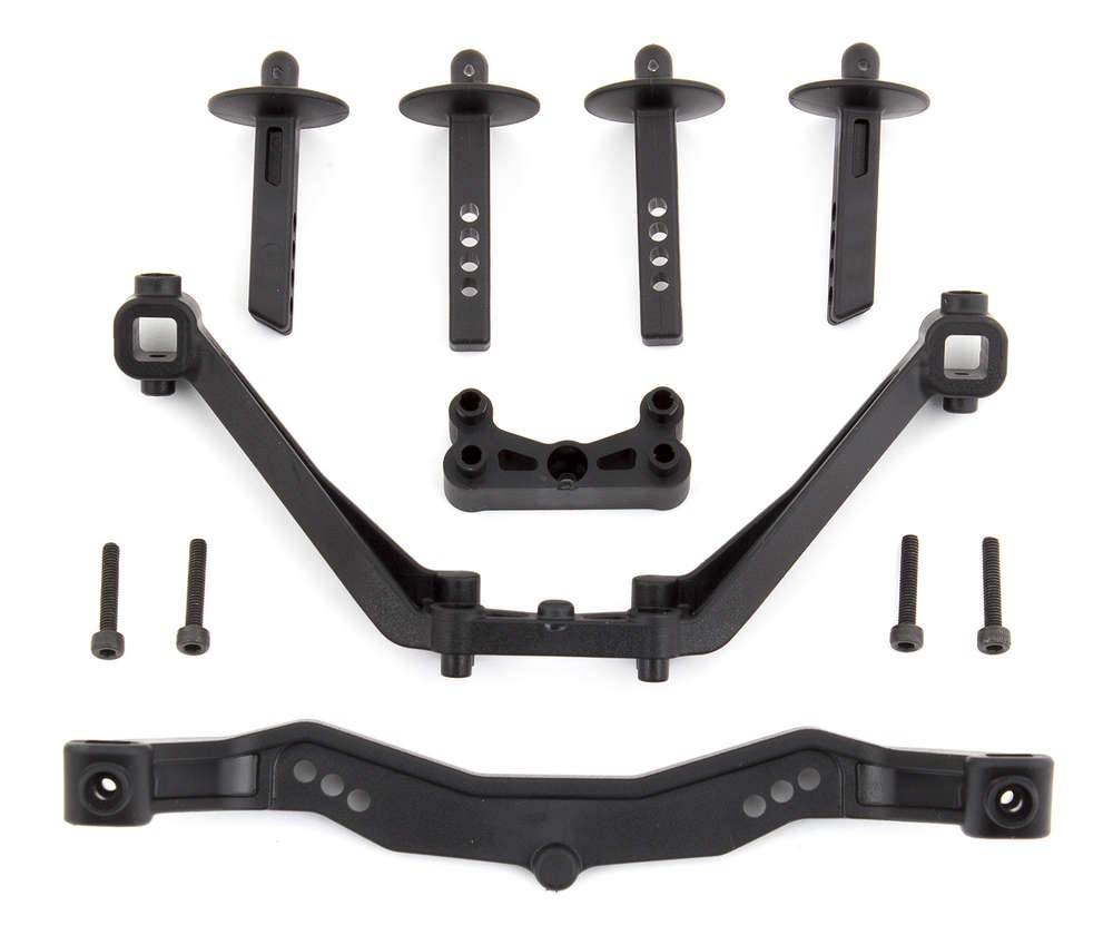 Team Associated 71123 - SC6.1 - Body Posts - Front and Rear