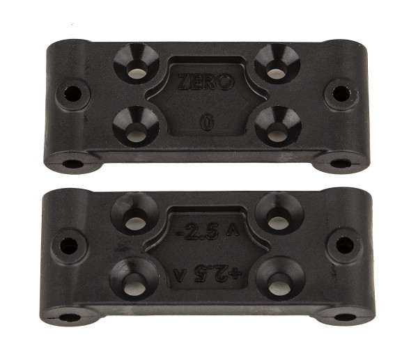 Team Associated 91979 - RC10B6.4 - Front Bulkhead Set - 0° und 2.5°