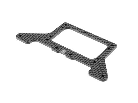 XRAY 371164 - X12 2023 - Graphite Rear Pod Plate Lower - 2.5mm