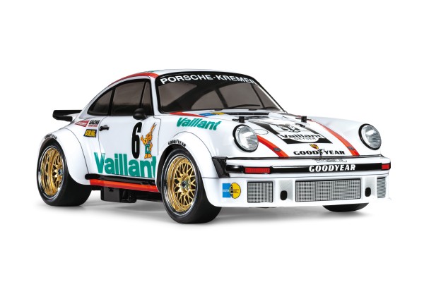 Tamiya 47477 - TA-02SW - Porsche 911 - 934 RSR Vaillant 45 Jahre Edition - Baukasten