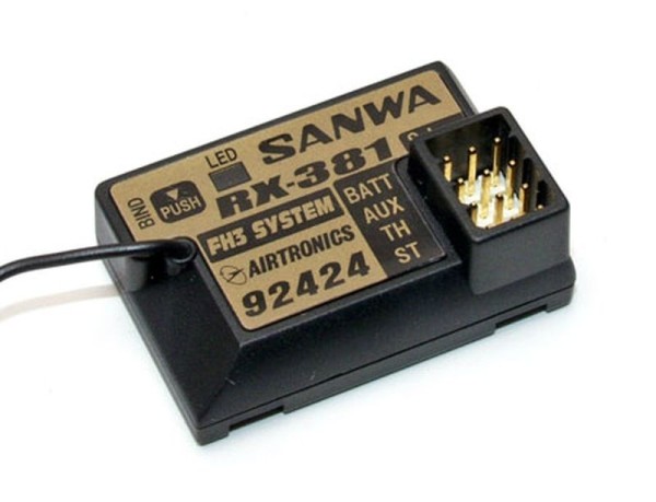SANWA 107A41071A - RX-381 Empfänger - FH3 - 3 Kanal