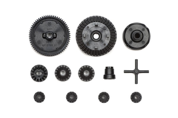 Tamiya 51723 - MB-01 - G-Parts - Getriebeteile - Kegeldiff / Hauptzahnrad - 65 Zähne