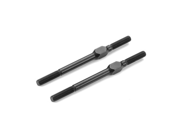 XRAY 372615-K - ALU ADJ. TURNBUCKLE M3x51 MM - SWISS 7075 T6 (2) - BLACK