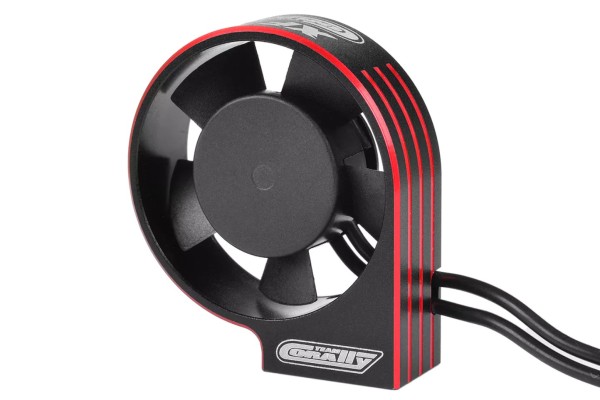 Corally 53115-1 - Ultra High Speed Cooling Fan - XF-30 - 30mm - Black/Red
