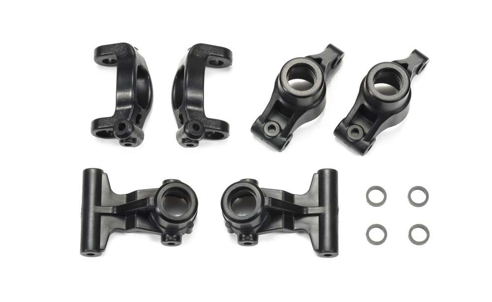 Tamiya 54810 - M-07 - Tuning Lenkhebel / Radträger / C-Hubs Set - verstärkt (je 2 Stück)