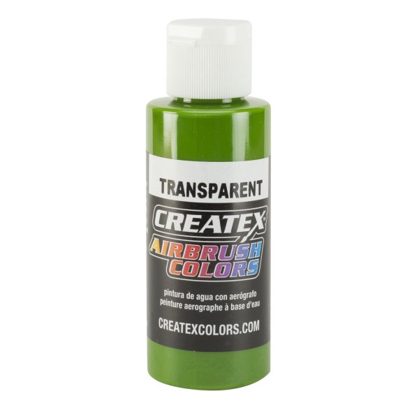 Createx 5116 - Airbrush Colors - Airbrush Paint - TRANSPARENT TROPICAL GREEN - 60ml