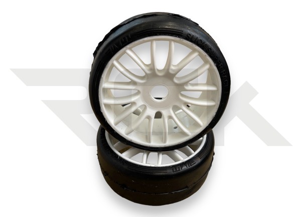 PMT Q00 - 1:8 GT Reifen - Q00 Compound - ULTRA SOFT - (2 Stück) - Slick