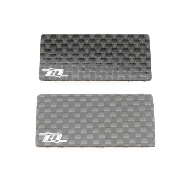 Revolution Design 0620 - Ultra Touring Car Wing Plate - 40x20mm - incl tape (2 pcs)