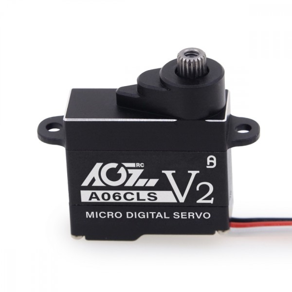 AGF-RC - A06CLS V2 - Micro Digitalservo für 1:28 - 0.052sec - 3kg