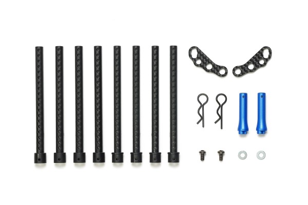 Tamiya 22085 - TA-08R - Reinforced Body Mount Set - hinten