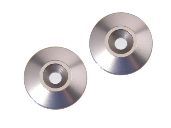 Mugen E2430 - MBX-8R - Aluminum Wing Buttons (2 pcs)