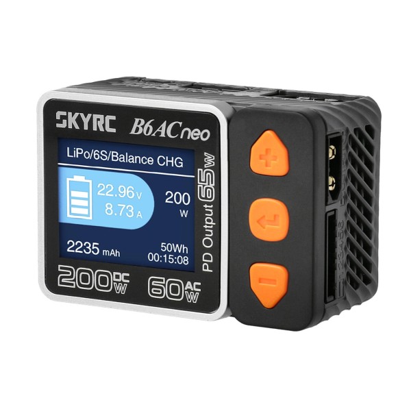 SkyRC 100200-01 - B6 AC Neo Smart Charger 1-6S 10A 200W - 220V