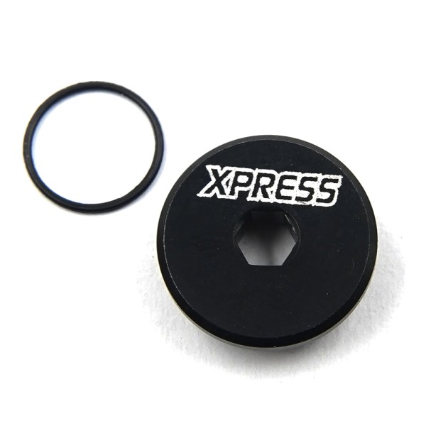 XPRESS 10985 - MF1 / XQ11 - Alu Riemenrad Abdeckung inkl. O-Ring