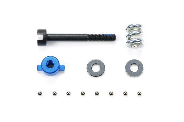 Tamiya 22029 - TD4 - Alu Ball Diff Nut - BLUE