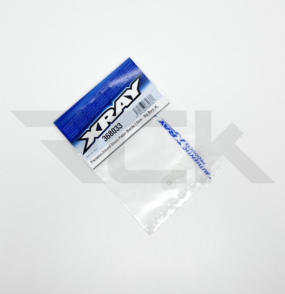 XRAY 368033 - XB4 - Precision Ground Shock Piston Blanks 2.5mm - Big Bore (4 pcs)