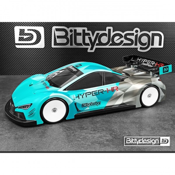 Bittydesign - HYPER-HR - 1:10 Touring Body - 190mm - LIGHTWEIGHT