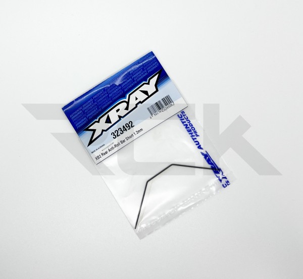 XRAY 323492 - XB2 2024 - Rear Anti-Roll Bar Short - 1.2mm