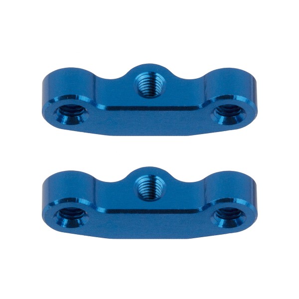 Team Associated 92441 - RC10B7 - Hub Link Halter - +1mm - Blau - Alu (1 Paar)