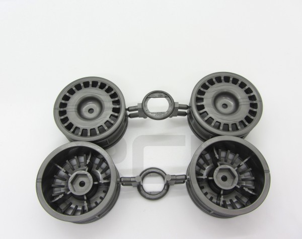 Tamiya 9335859 - Touring Car Rims - 26mm - grey (4 pcs)