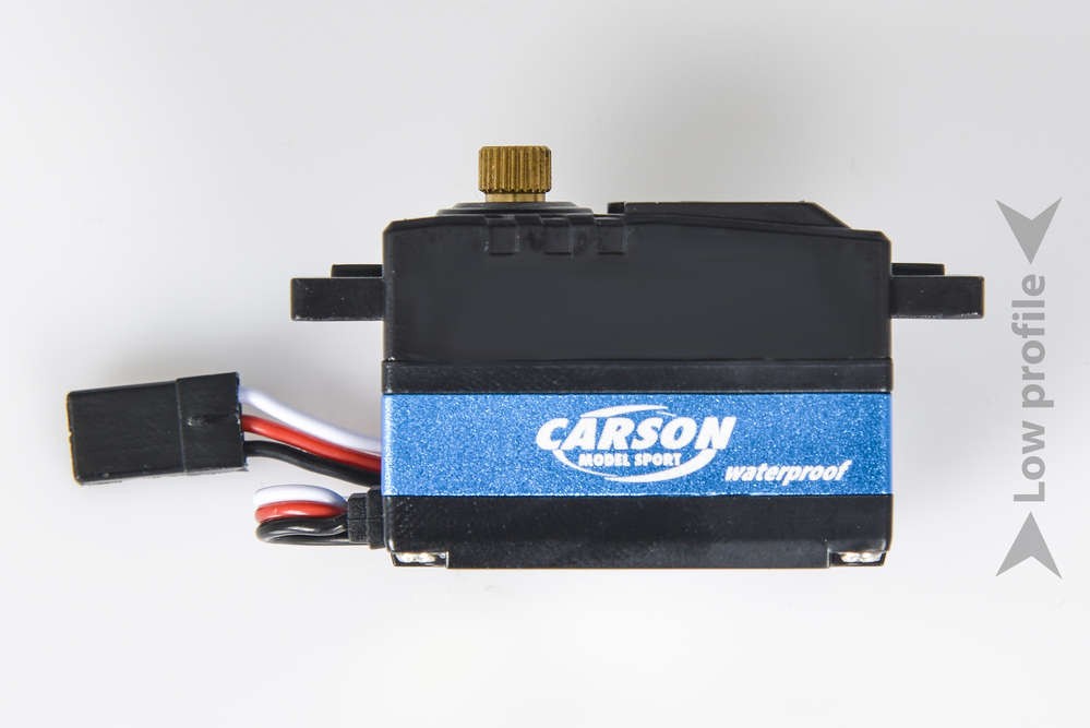 Carson 502047 - Reflex CS6 - Low Profile Racing Servo mit Metallgetriebe
