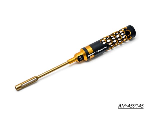 Arrowmax 459145 - Nut Driver 4.5 X 100MM - Black Golden - LE