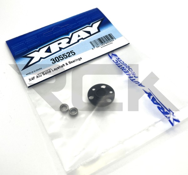 XRAY 305525 - X4F - Alu Solid Layshaft & Kugellager