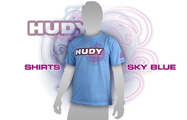 HUDY 281046XL - HUDY Professional Team T-Shirt - Größe XL - sky blue