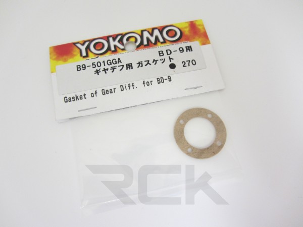 Yokomo B9-501GGA - BD9 - Getriebe Diff Dichtung