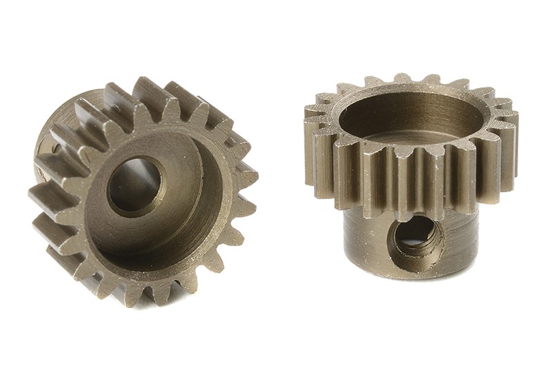 Corally 71619 - Pinion Gear hardened steel - Module M0.6 - 19 Teeth (1 piece)